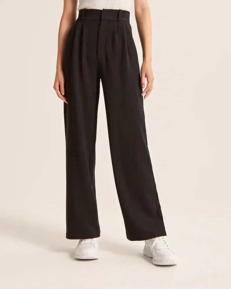 Women's High-Rise Wide Leg Casual Pants — TOPNEWPLACE (view 10)