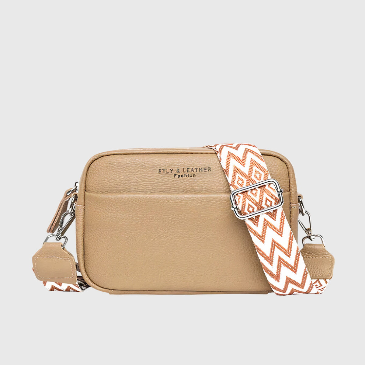 Giulia | Leather Shoulder Bag — view 5
