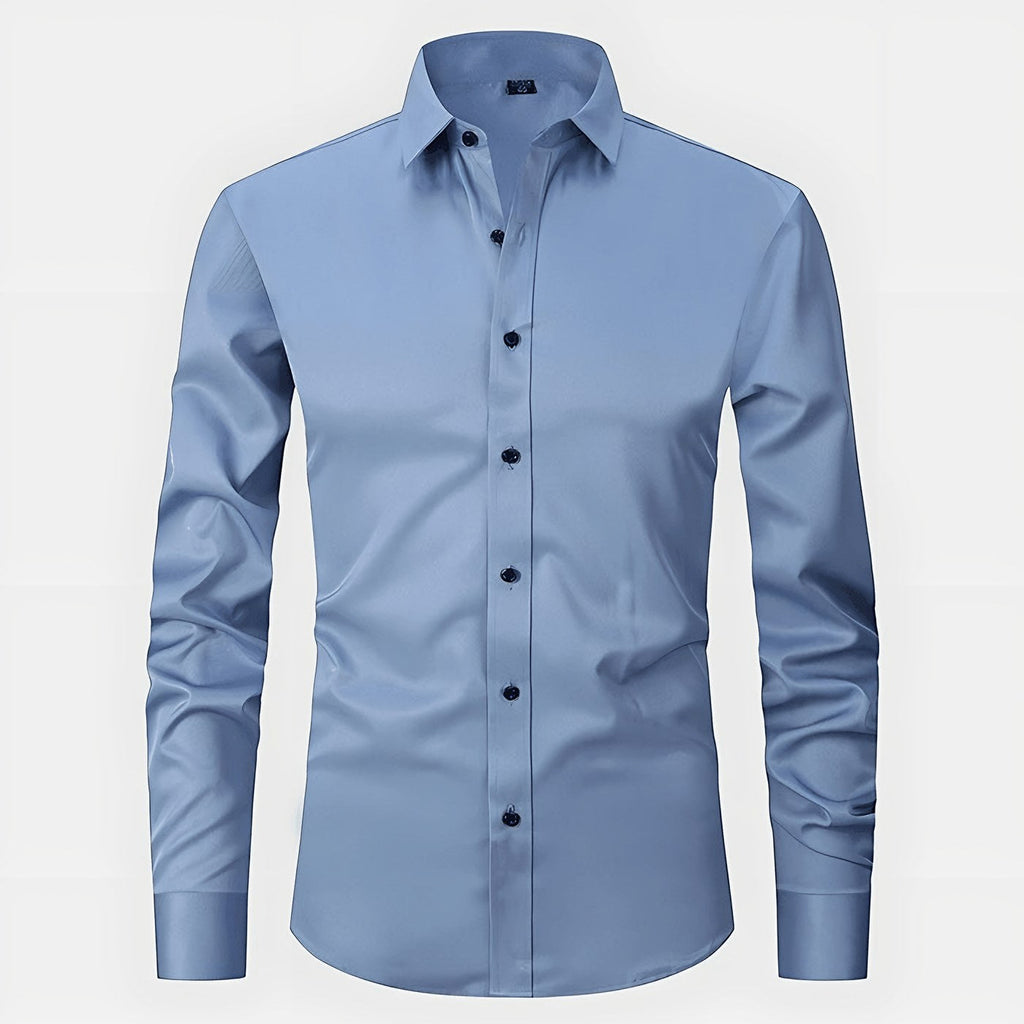 Men's Long Sleeve Button-Up Shirt — view 4