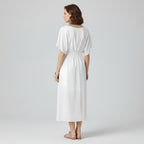 Women's Butterfly Sleeve Maxi Dress — view 3
