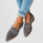 Helen | Orthopaedic Soft Suede Loafers — view 2