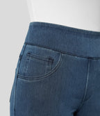 Gineva | Women’s High-Rise Flare Denim Pants — TOPNEWPLACE (view 4)