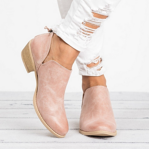 Chiara | Women’s Ankle Low Heel Boots — view 1