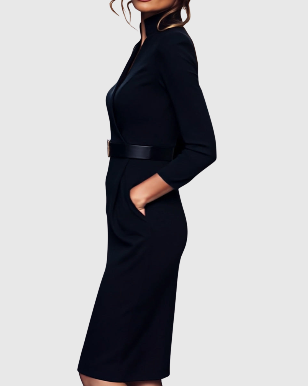 Claribel | Refined Midi Dress — view 5