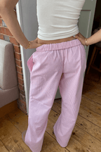 Belle | Women’s Pinstripe Pajama-Style Trousers — TOPNEWPLACE (view 6)
