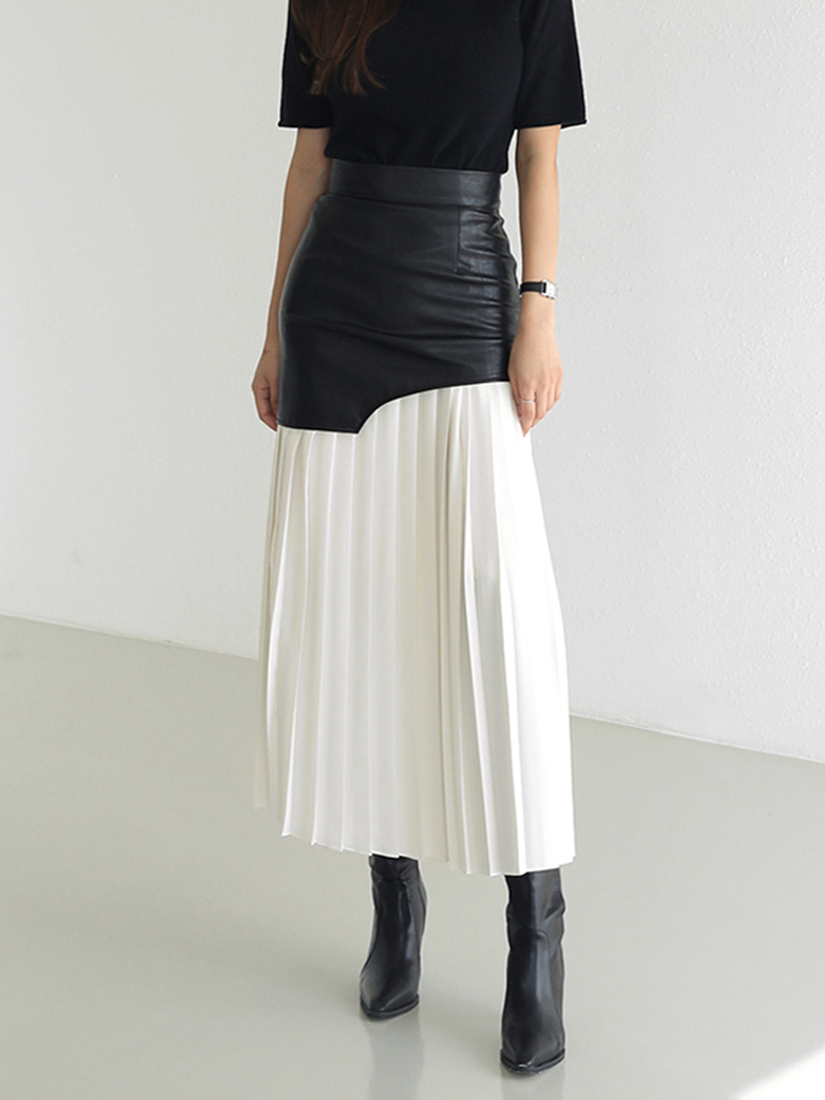 Adelheid | Women’s Pleated Maxi Skirt — TOPNEWPLACE