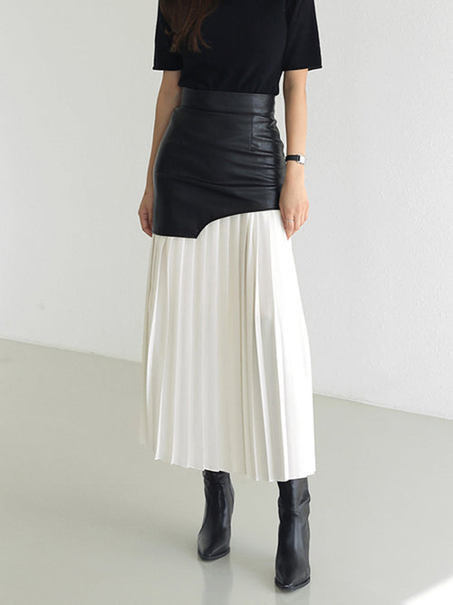 Adelheid | Women’s Pleated Maxi Skirt — TOPNEWPLACE