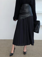 Adelheid | Women’s Pleated Maxi Skirt — TOPNEWPLACE (view 6)