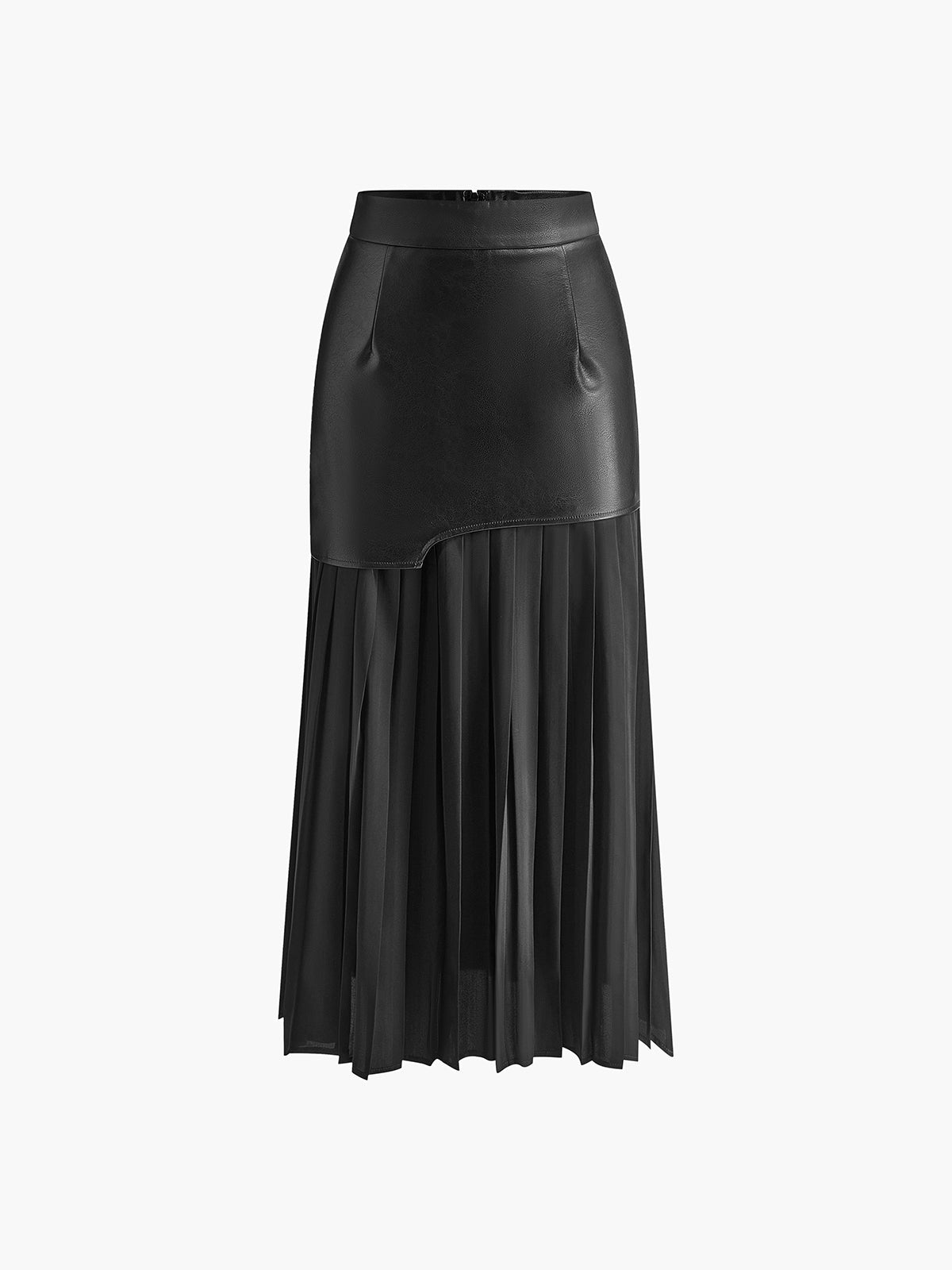 Adelheid | Women’s Pleated Maxi Skirt — TOPNEWPLACE (view 7)