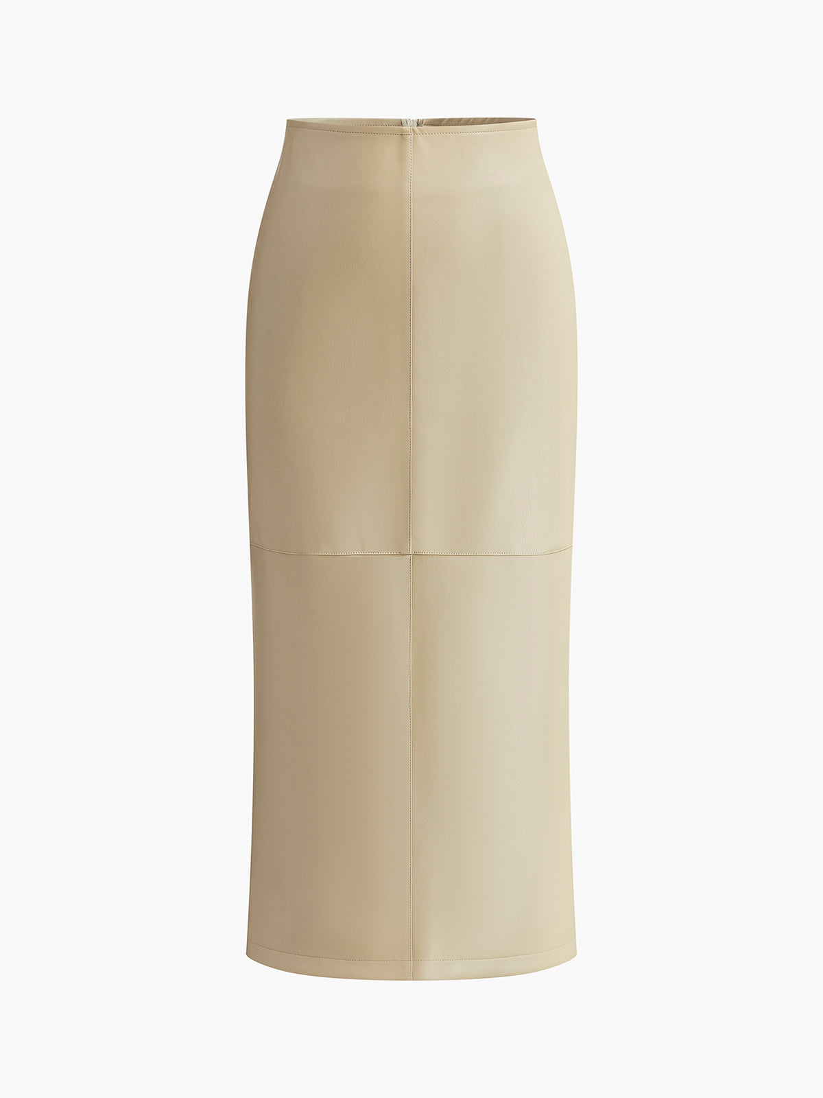 Rosalinde | Women’s Leather Midi Skirt — TOPNEWPLACE (view 2)
