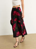 Narda | Women’s Maxi Skirt — TOPNEWPLACE (view 2)