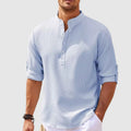 Orlando | Men’s Seersucker Long Sleeve Shirt