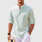 Men's Long Sleeve Seersucker Shirt — view 2