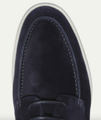 Men's Suede Loafers With Laces — Slip-On