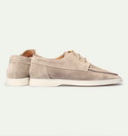 Men's Suede Loafers With Laces — Slip-On
