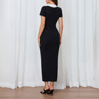 Women's Button-Up Polo Maxi Dress — view 4
