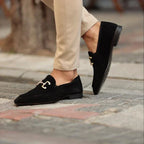 Gunnar | Men's Suede Loafers with Horsebit