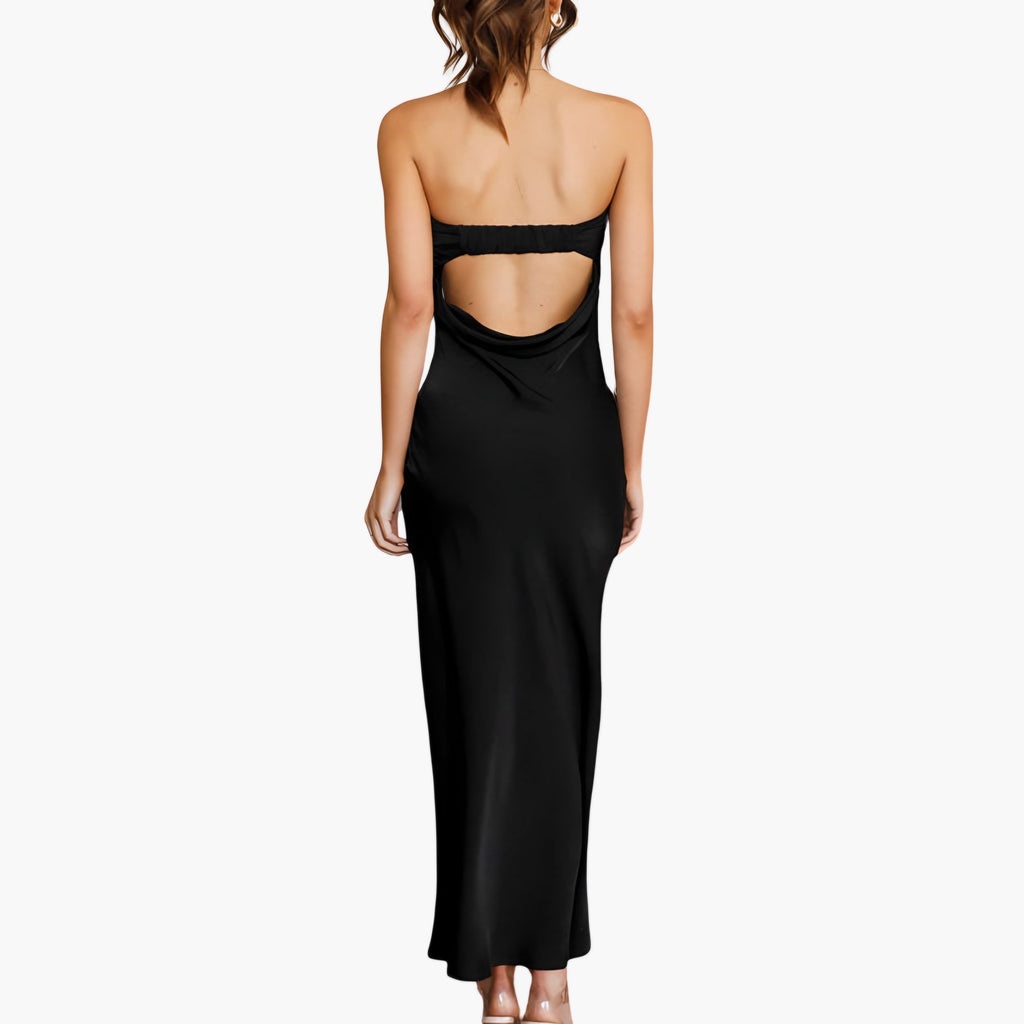 Women's Strapless Evening Maxi Dress — view 3