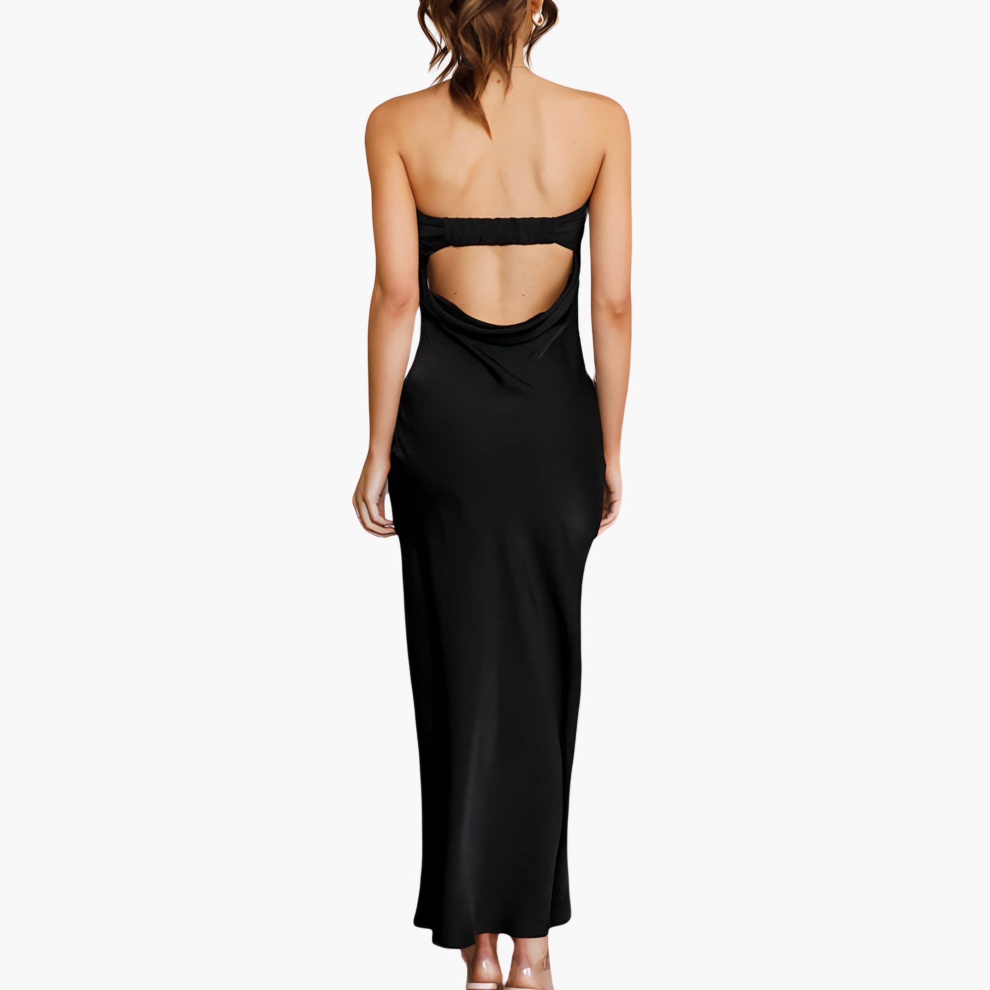 Women's Strapless Evening Maxi Dress — view 3