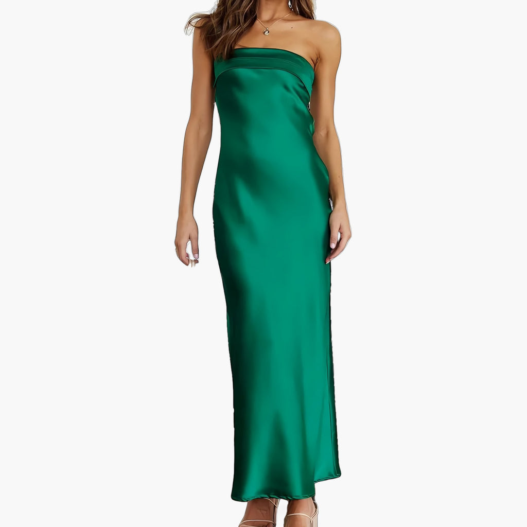 Women's Strapless Evening Maxi Dress — view 4