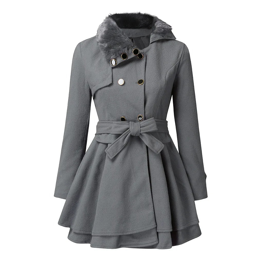 Claudia | Vintage Flair Trench Coat — view 1