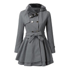 Claudia | Vintage Flair Trench Coat — view 1