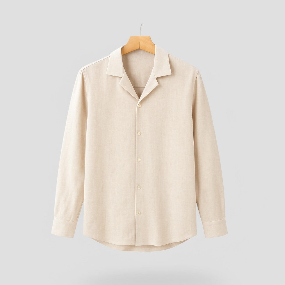 Old Money Linen Shirt For Men — Breathable