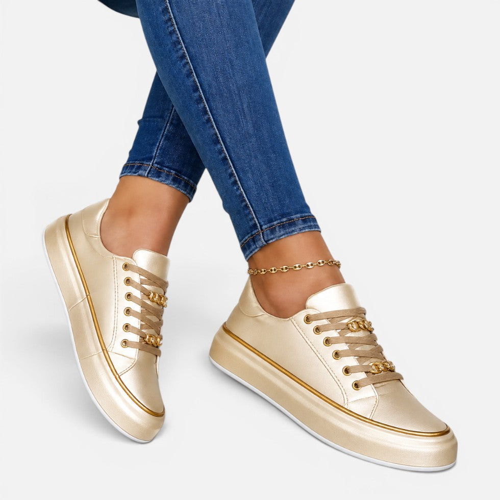 Orthopedic-Inspired Platform Sneakers — Lightweight