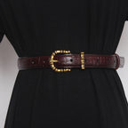 Briseis | Women’s Mock-Croc Belt