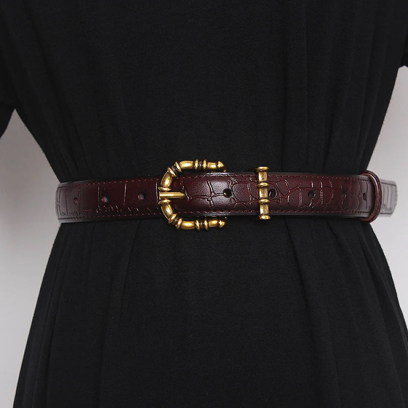 Briseis | Women’s Mock-Croc Belt
