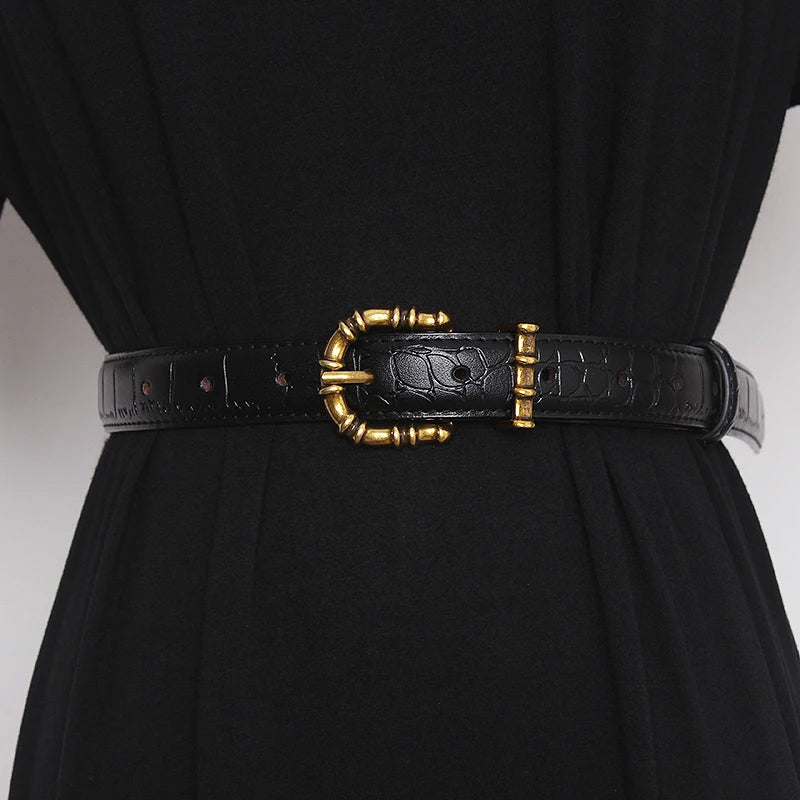 Briseis | Women’s Mock-Croc Belt