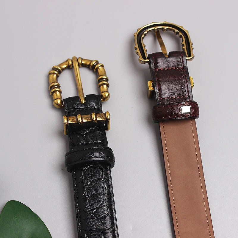Briseis | Women’s Mock-Croc Belt