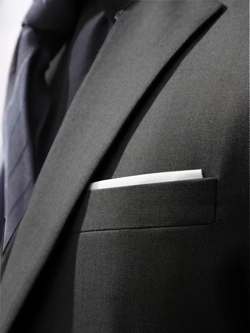 Ingmar | Men's Slim Fit Three-Piece Suit Set with Notched Lapels and Waistcoat