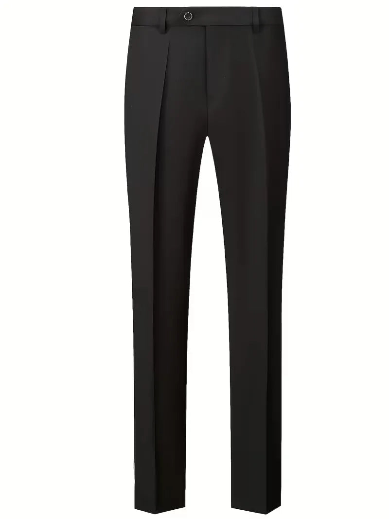 Ingmar | Men's Slim Fit Three-Piece Suit Set with Notched Lapels and Waistcoat