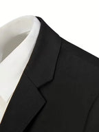 Ingmar | Men's Slim Fit Three-Piece Suit Set with Notched Lapels and Waistcoat