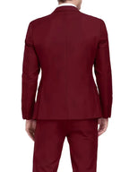 Ingmar | Men's Slim Fit Three-Piece Suit Set with Notched Lapels and Waistcoat
