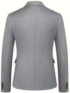 Ingmar | Men's Slim Fit Three-Piece Suit Set with Notched Lapels and Waistcoat