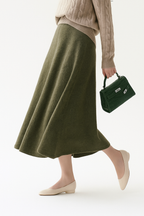 Nives | Women’s Knit Maxi Skirt — TOPNEWPLACE
