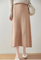 Nives | Women’s Knit Maxi Skirt — TOPNEWPLACE (view 5)