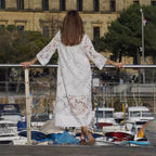 Women's Lace Caftan Maxi Dress — view 3