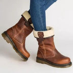 Lorkan | Men's Shearling-Lined Fold-Down Leather Boots