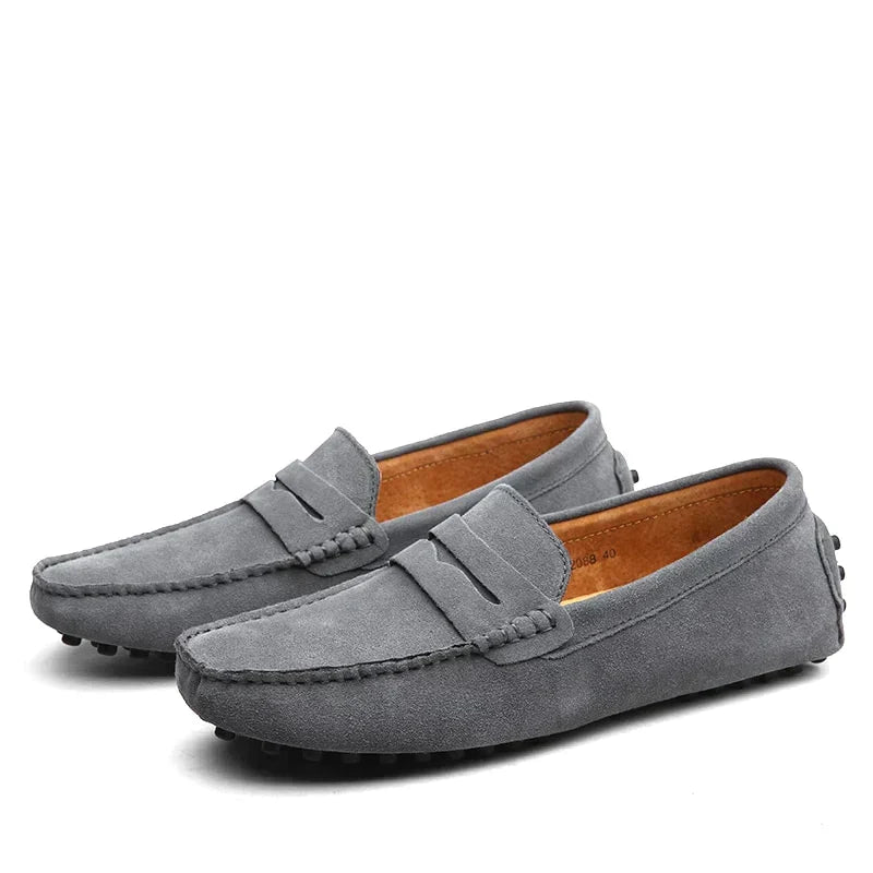 Maurits | Men's Suede Slip-On Fit Loafers