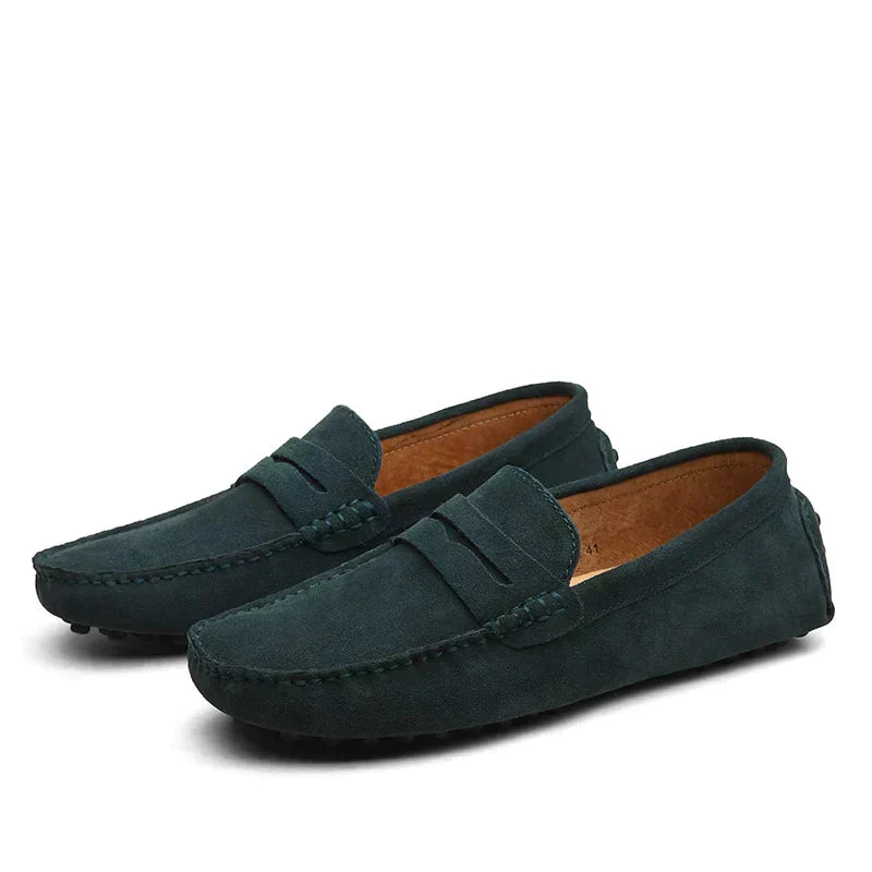 Maurits | Men's Suede Slip-On Fit Loafers