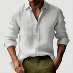 Men's Long Sleeve Button-Up Shirt — view 4