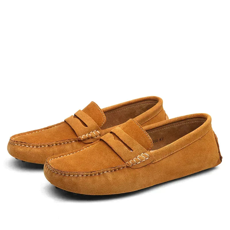 Maurits | Men's Suede Slip-On Fit Loafers