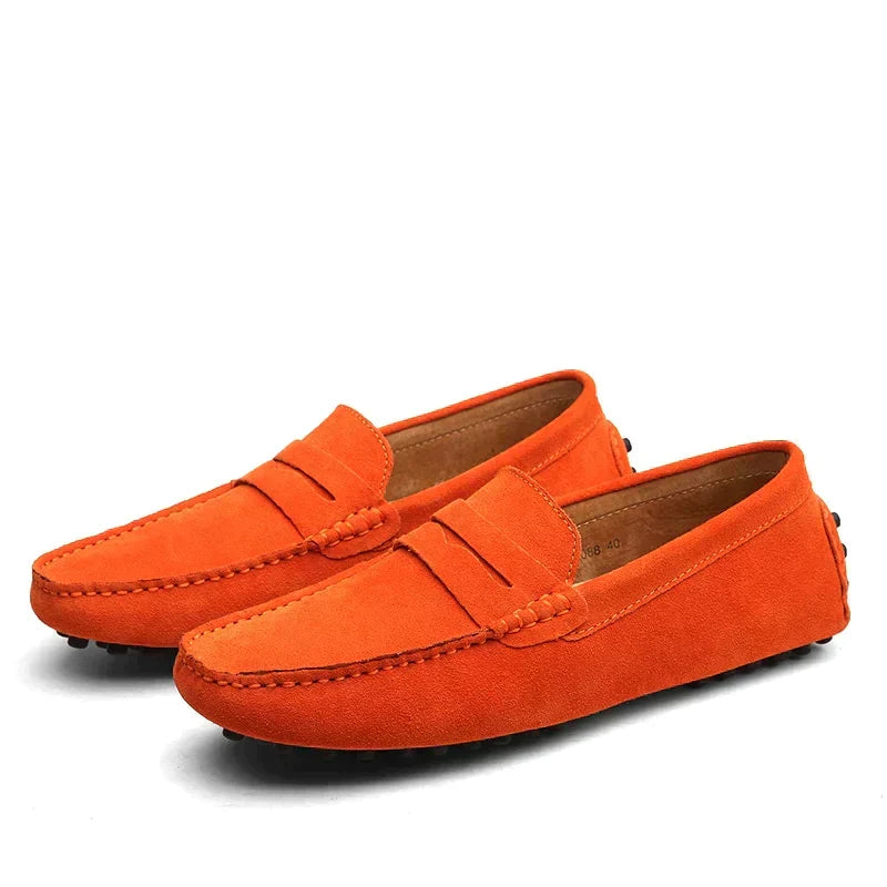 Maurits | Men's Suede Slip-On Fit Loafers