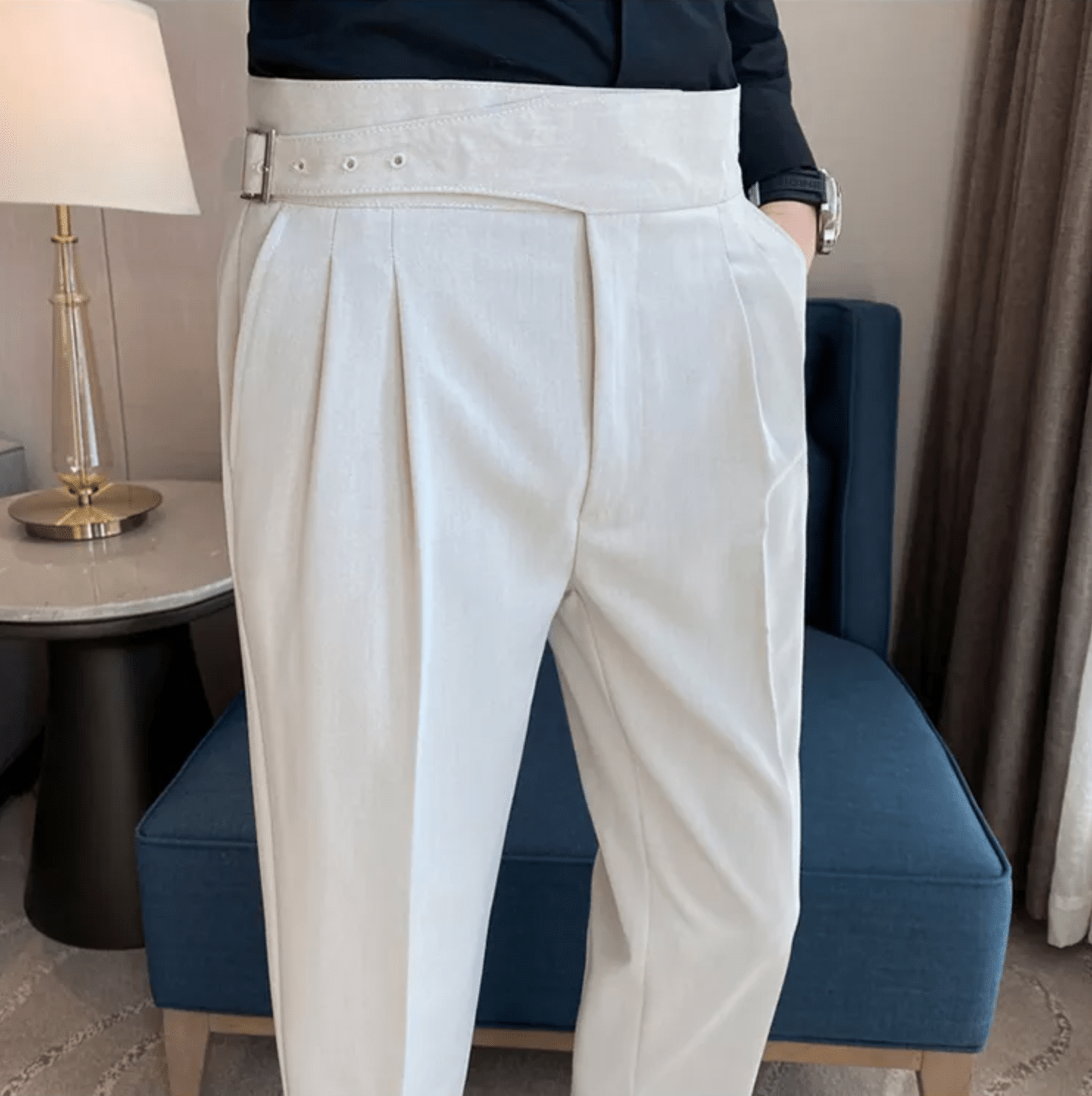 Peter | Men’s Straight Fit Casual Trousers