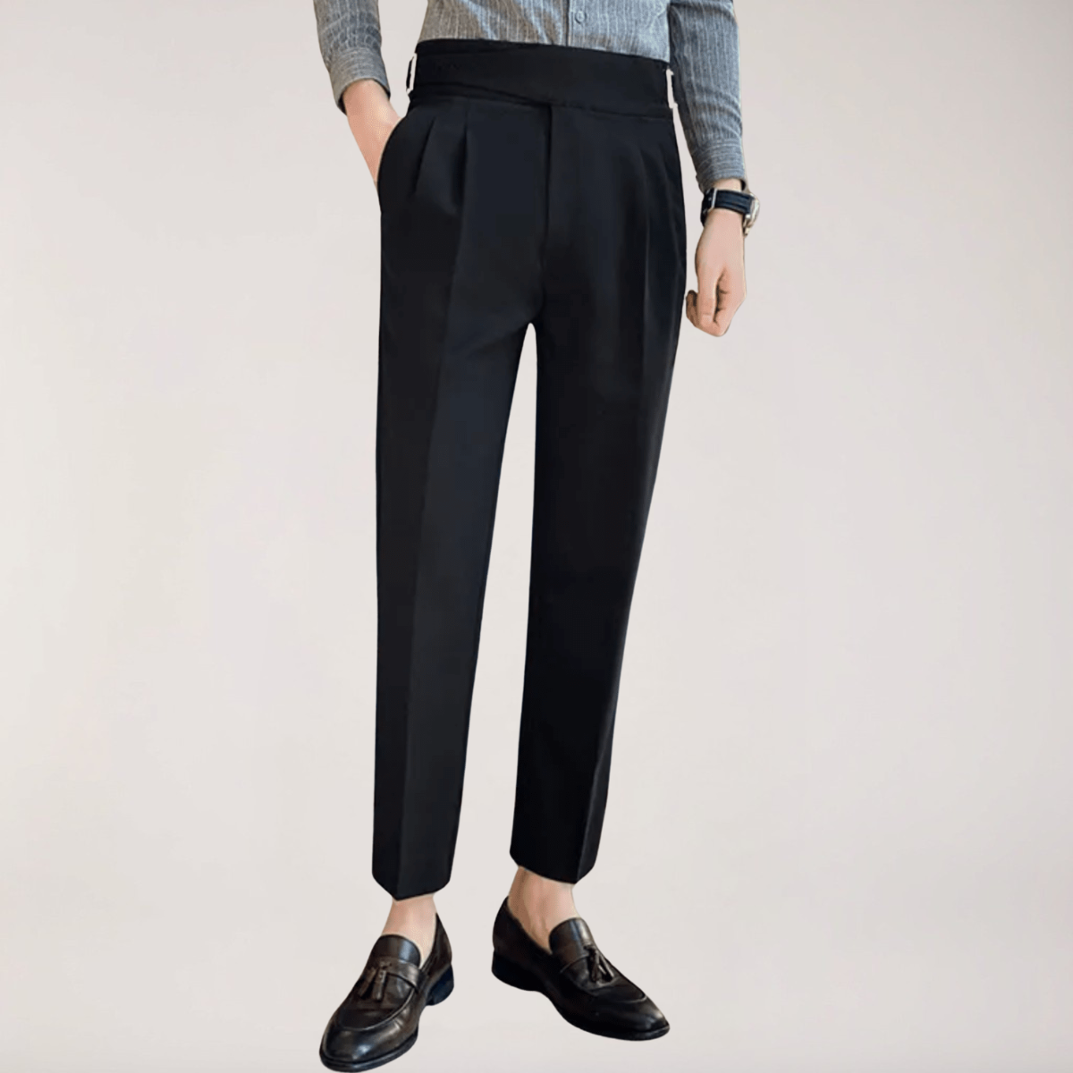 Peter | Men’s Straight Fit Casual Trousers