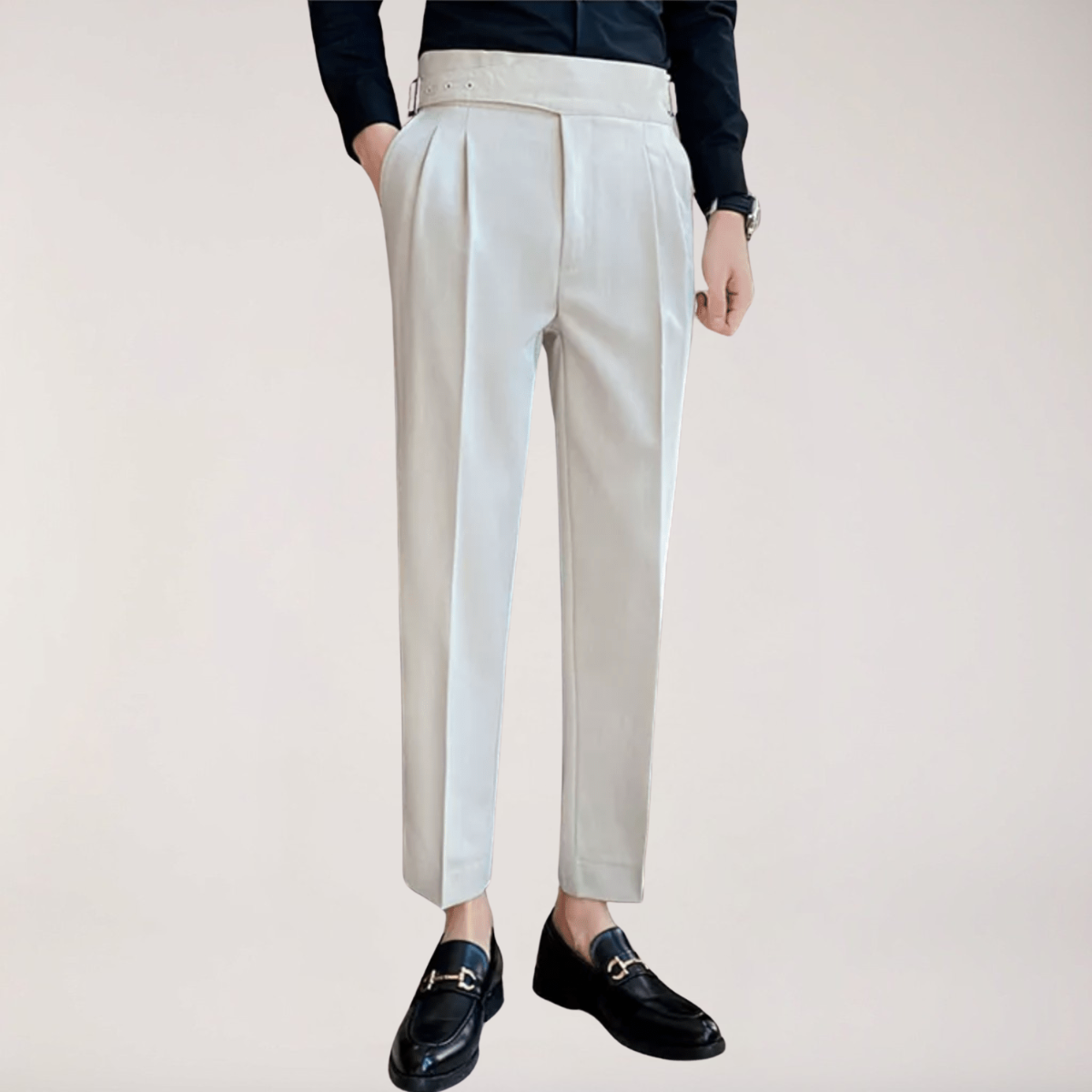 Peter | Men’s Straight Fit Casual Trousers