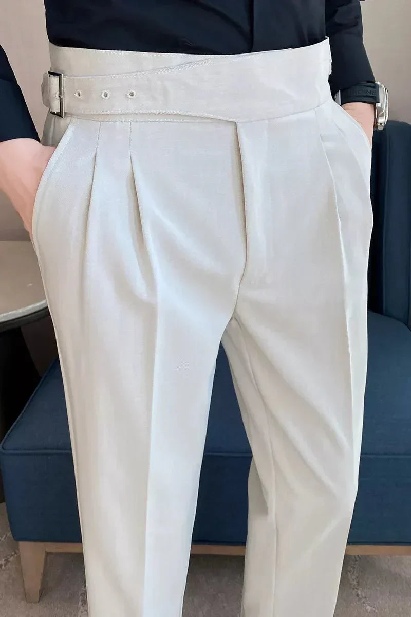 Peter | Men’s Straight Fit Casual Trousers